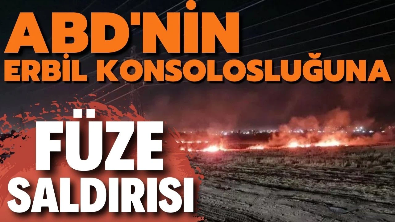 ABD'nin Erbil konsolosluğuna füze saldırısı düzenlendi