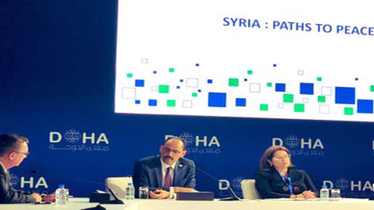 Cumhurbaşkanlığı Sözcüsü Kalın, DOHA 2022 Forumu'nda konuştu