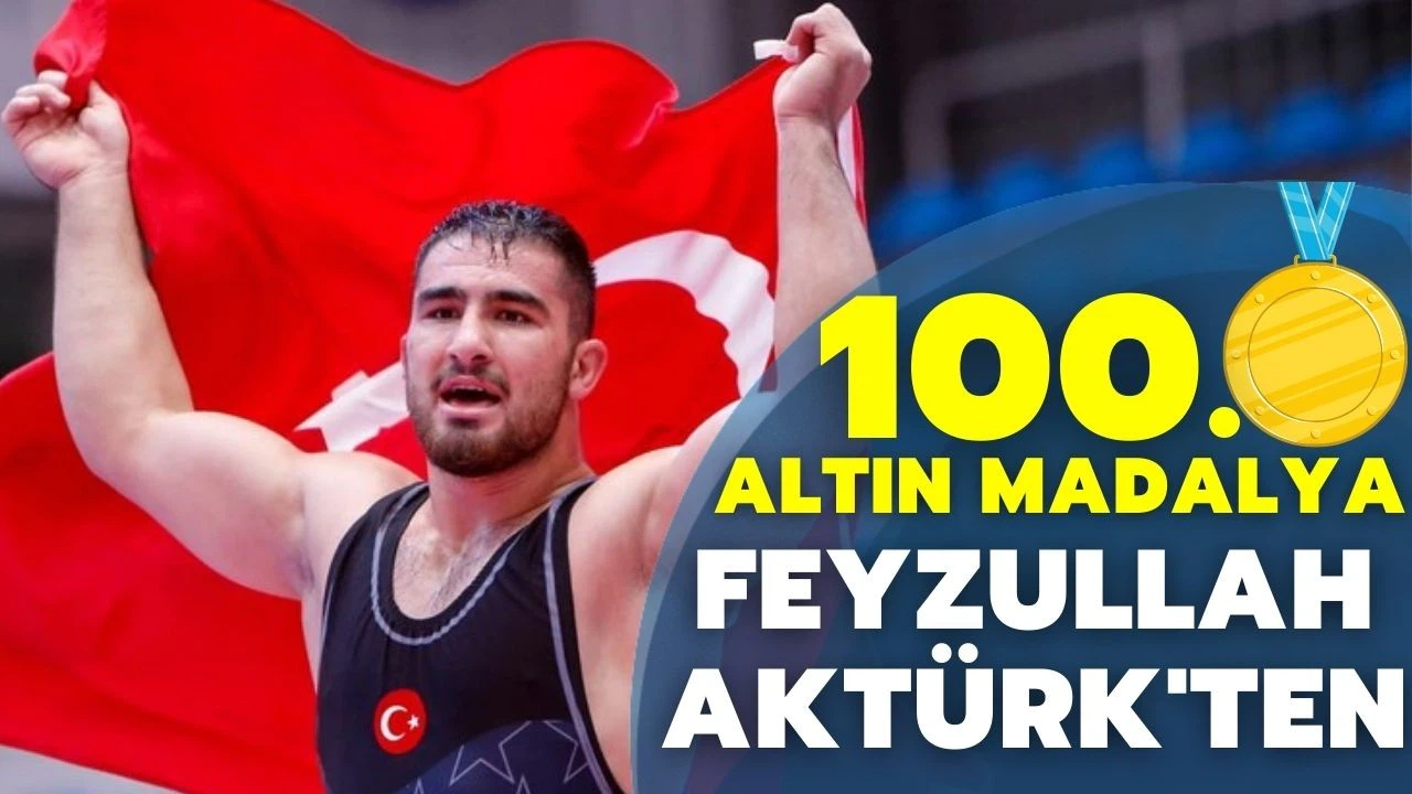 Milli güreşçi Feyzullah Aktürk Avrupa şampiyonu oldu
