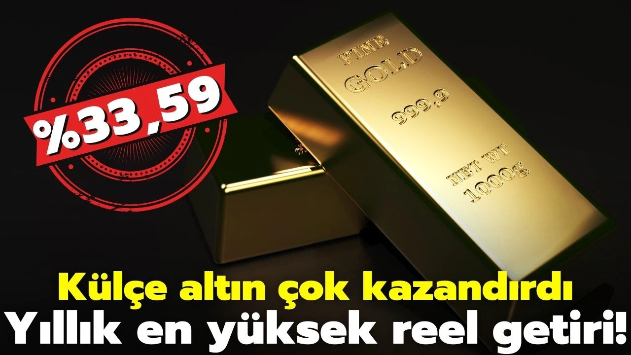 Martta en fazla reel getiri külçe altında oldu