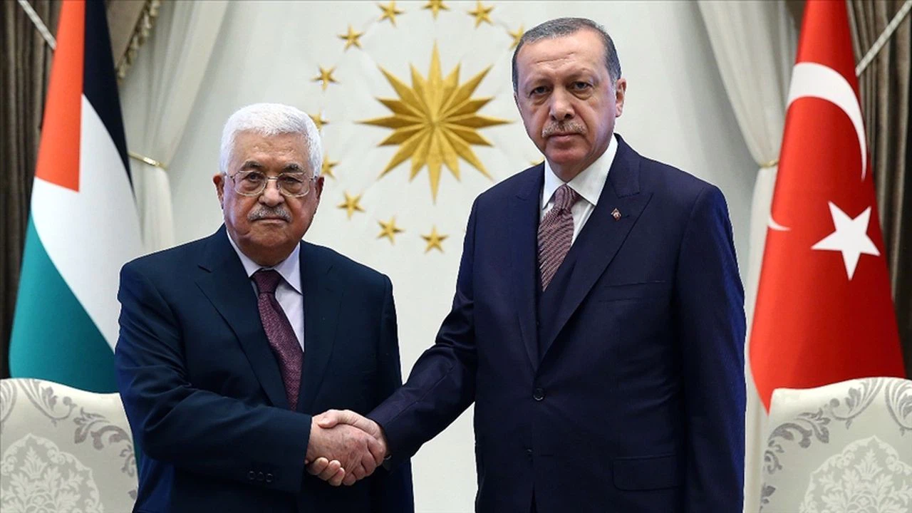 Cumhurbaşkanı Erdoğan, Filistin Devlet Başkanı Abbas ile telefonda görüştü