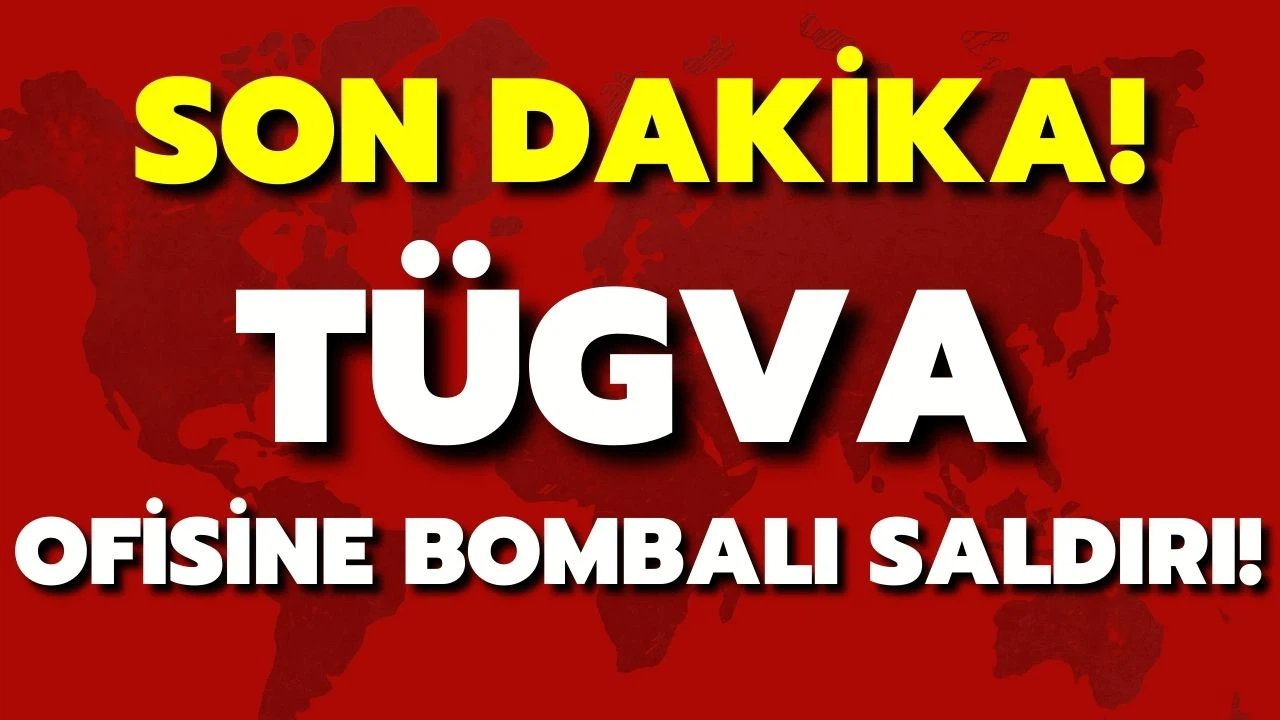 Gaziosmanpaşa TÜGVA ofisinde patlama!