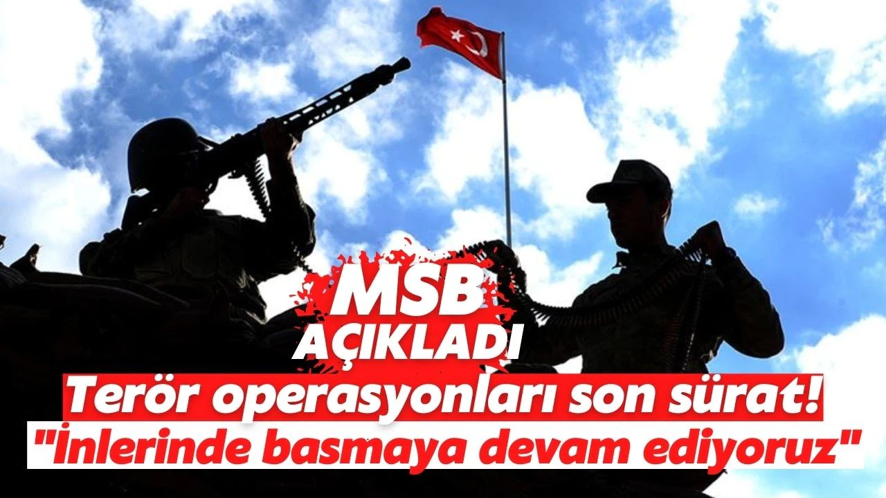 Kuzey Irak'ta 9 PKK’lı terörist etkisiz hale getirildi!