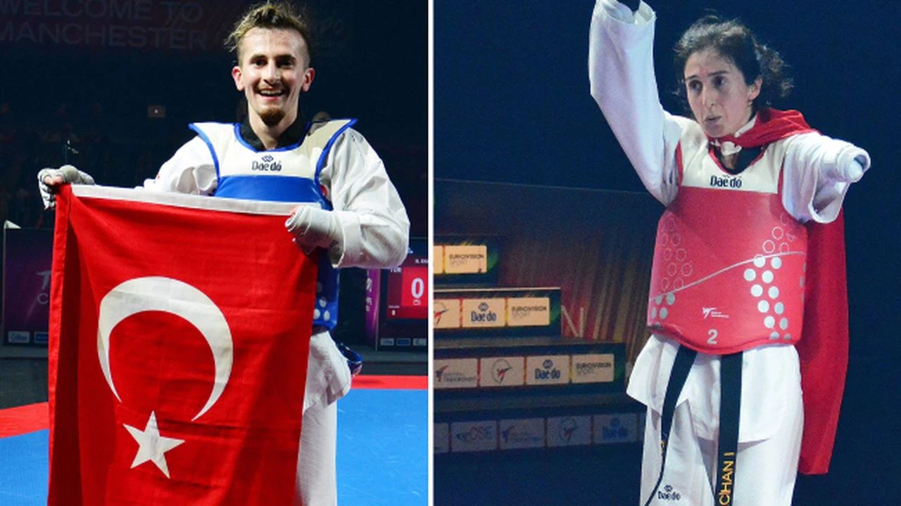 Tekvandoda 2 altın madalya