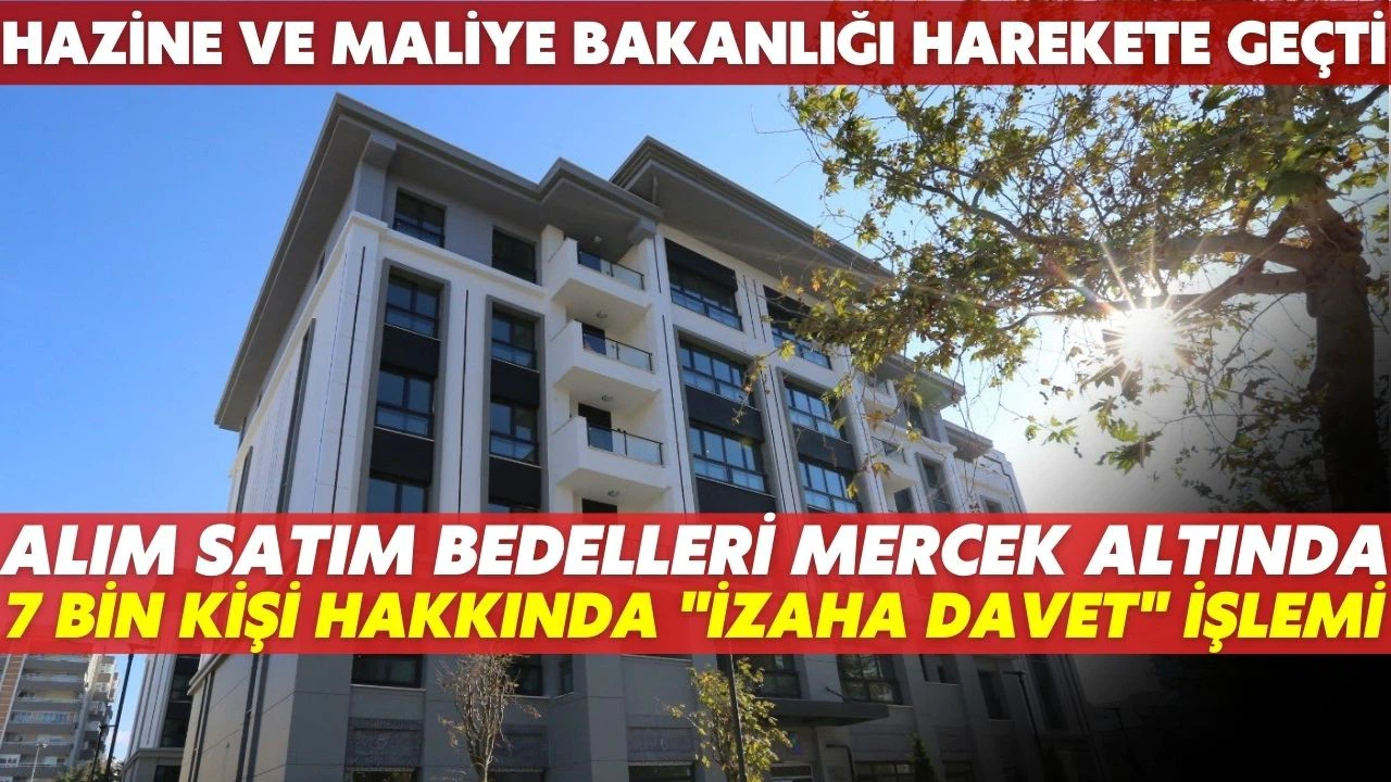 Hazine ve Maliye Bakanlığı konut fiyatları ve kira gelirlerini yakından takip edecek