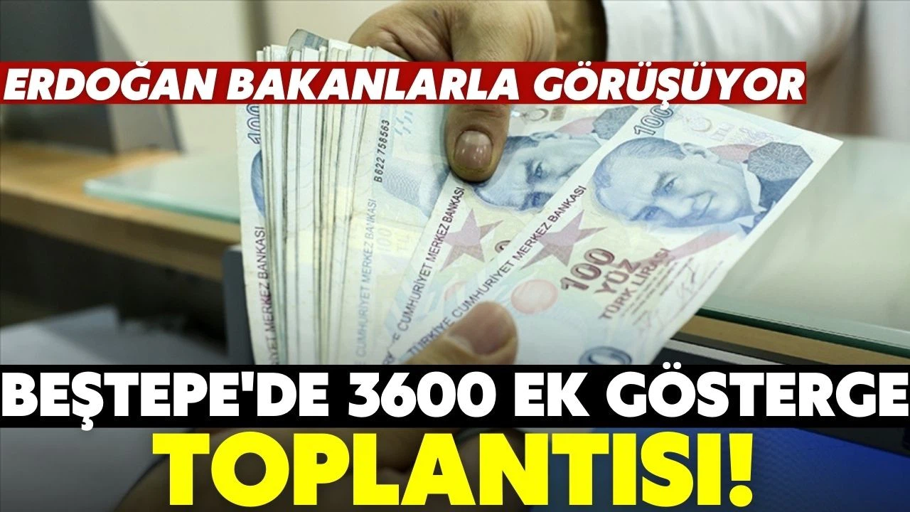 Beştepe'de ek gösterge toplantısı