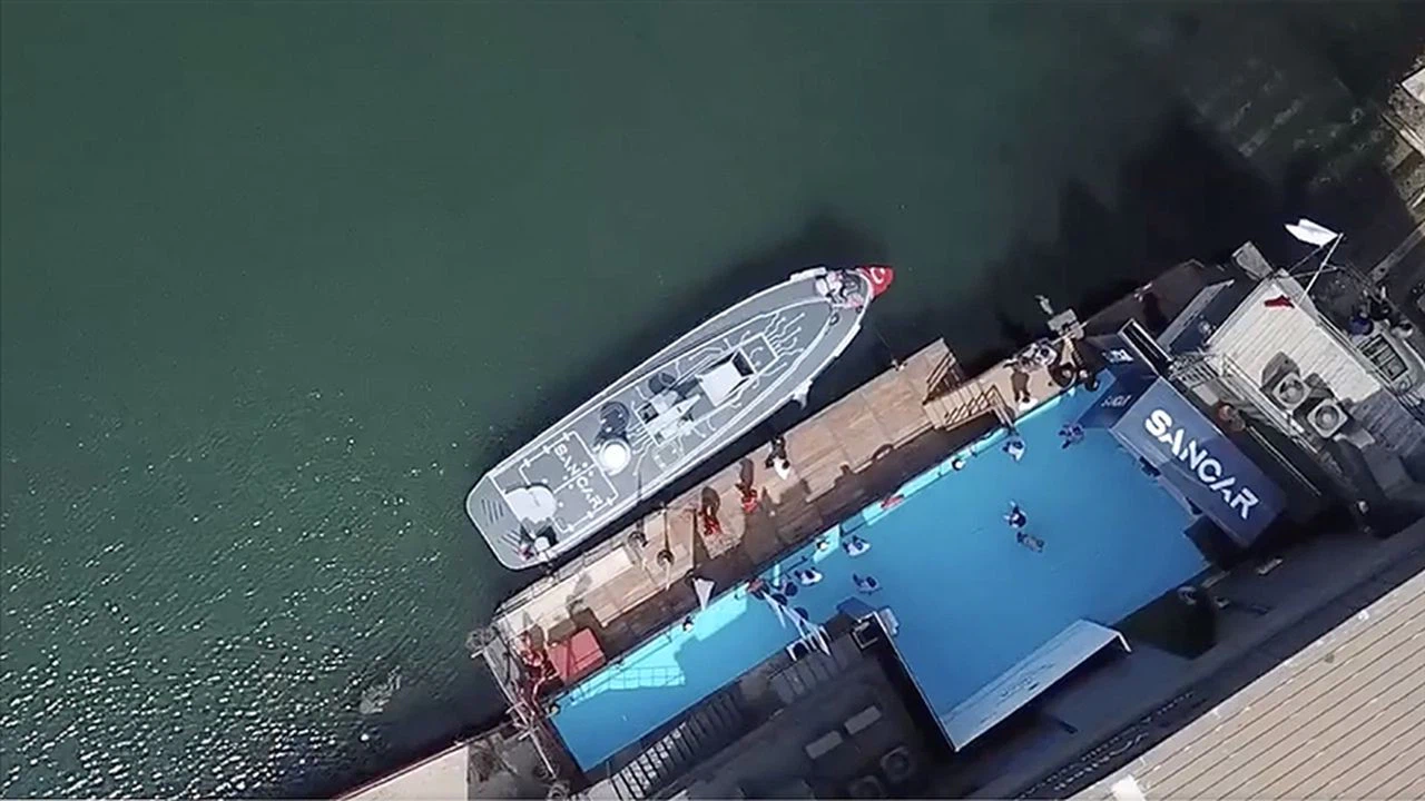 Mavi Vatan savunmasında kullanılacak SANCAR SİDA denize indirildi