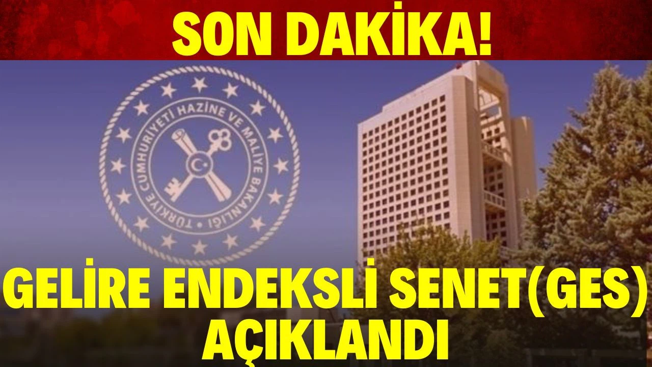 Gelire endeksli devlet iç borçlanma senedi(GES) açıklaması