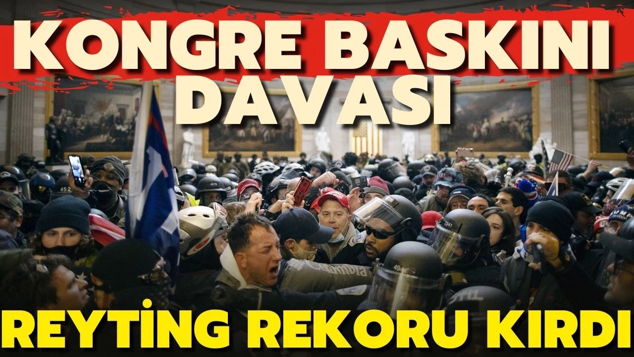 ABD'de 6 Ocak Kongre baskını duruşması reyting rekoru kırdı