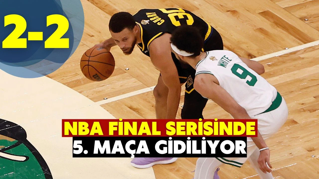 Warriors, NBA final serisini 2-2'ye getirdi