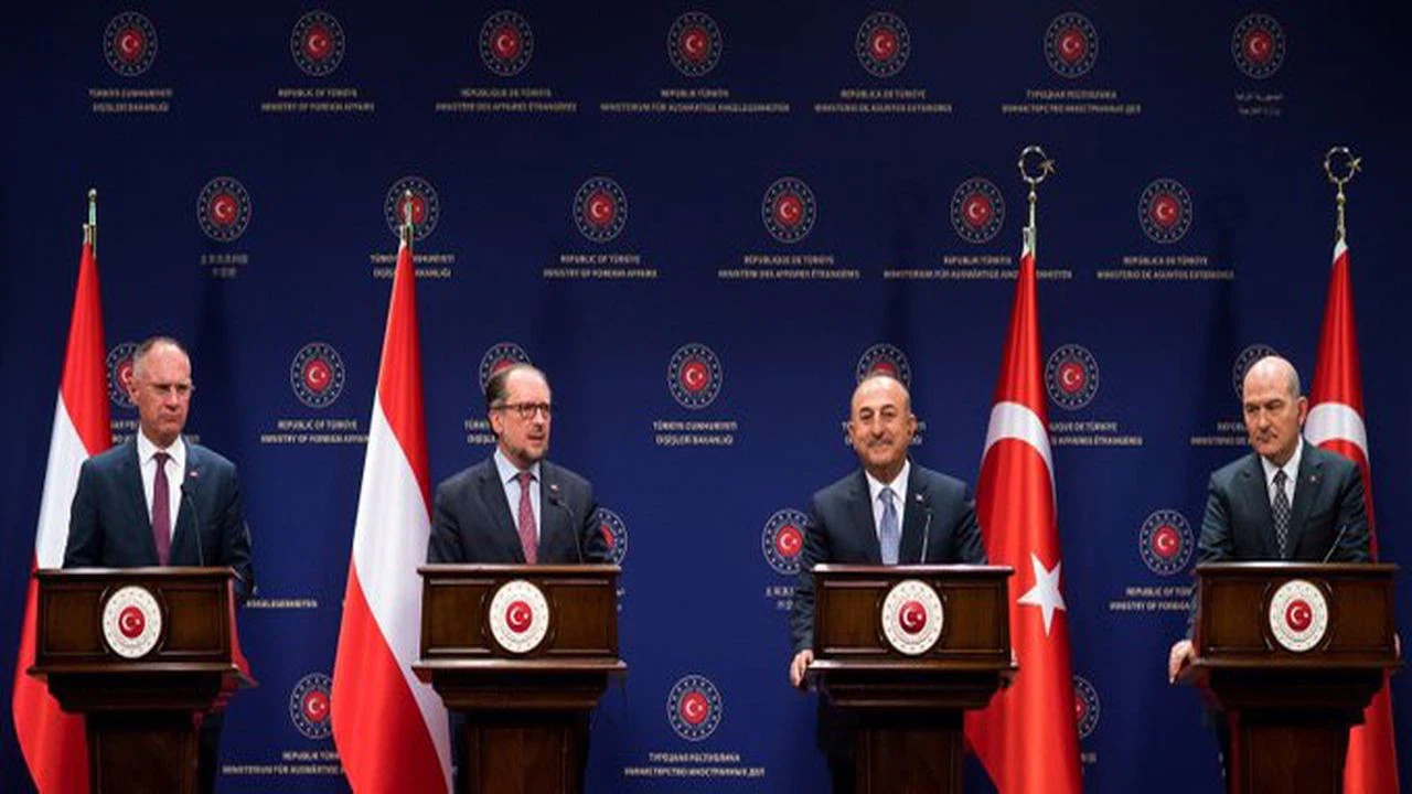Avusturya Dışişleri Bakanı, Türkiye-Avusturya içişleri ve dışişleri bakanları ortak basın toplantısında konuştu