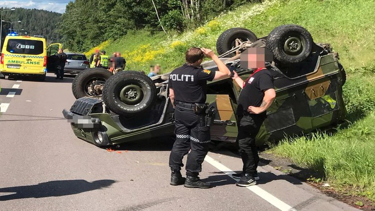 Norveç'te Kur'an yakma provokasyonu gerçekleştiren İslam karşıtı grup kazaya karıştı