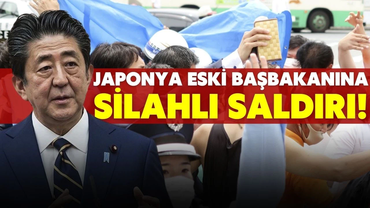 Eski Japonya Başbakanı Şinzo Abe, silahla vurularak yaralandı