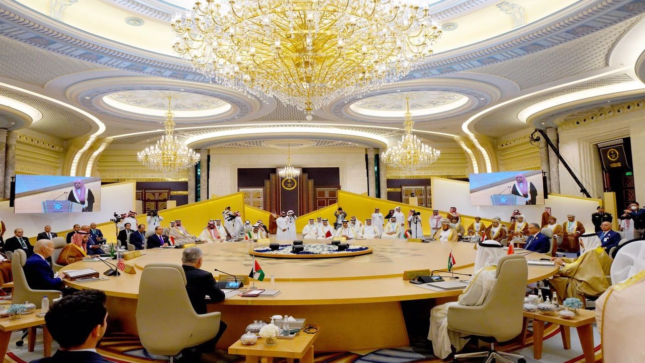 Cidde Zirvesi'nde, Filistin-İsrail meselesinde iki devletli çözümü baltalayan uygulamaların durdurulması çağrısı yapıldı