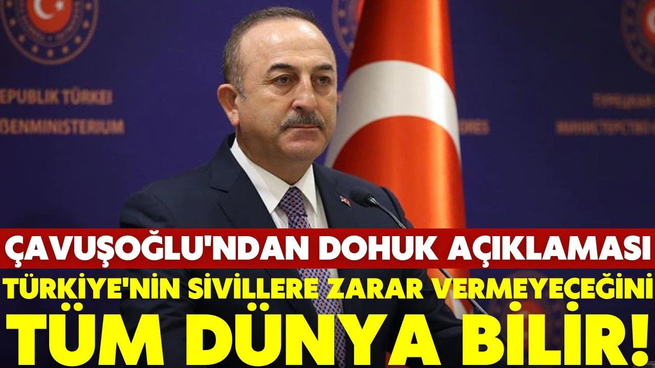 Bakan Çavuşoğlu'ndan Dohuk açıklaması!