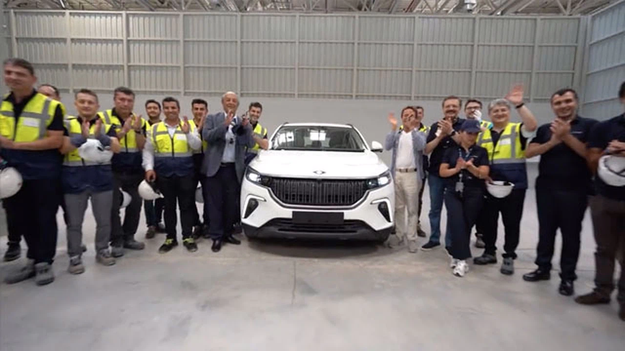 Togg'un deneme üretimine başlandı