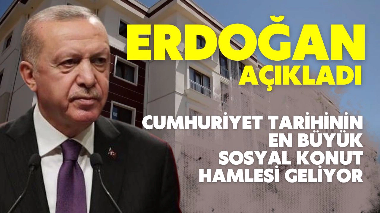 Cumhurbaşkanı Erdoğan: Vatandaşımızı kira öder gibi ev sahibi yapacağız