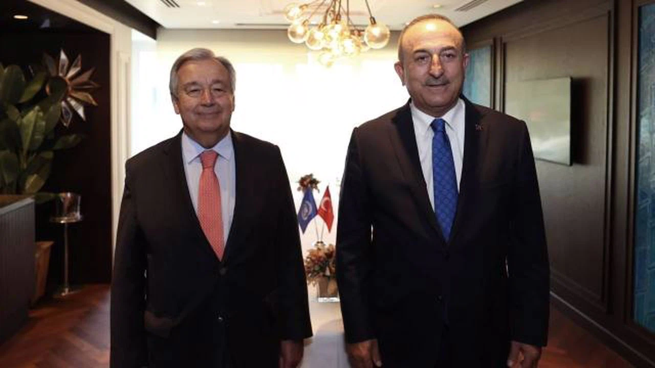 Dışişleri Bakanı Çavuşoğlu, BM Genel Sekreteri Guterres ile telefonda görüştü