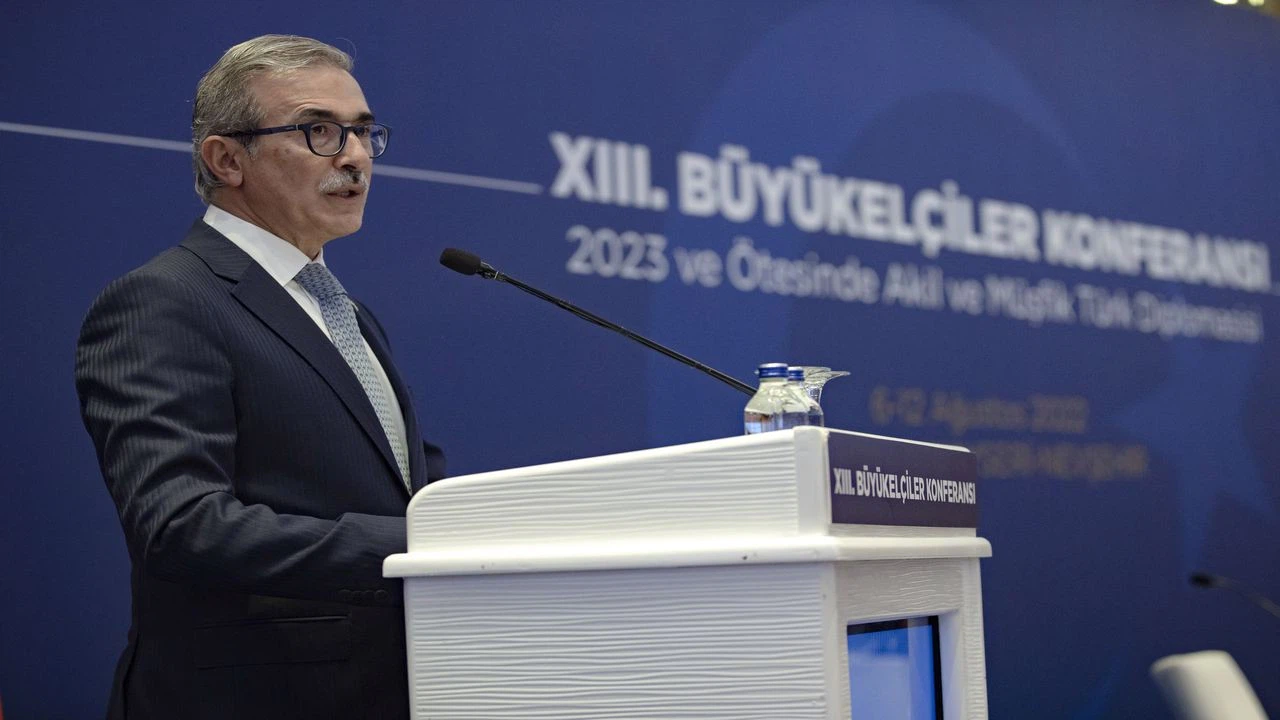 Cumhurbaşkanlığı Savunma Sanayii Başkanı İsmail Demir, 13. Büyükelçiler Konferansı'nda konuştu