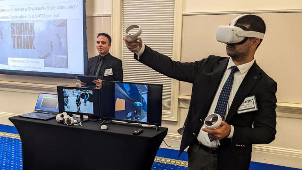Türk teknoloji şirketinin askeri metaverse uygulaması ilk kez NATO'da tanıtıldı