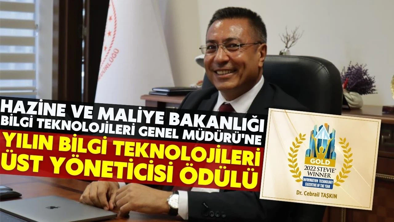 Altın Stevie Ödülü, Taşkın’a!