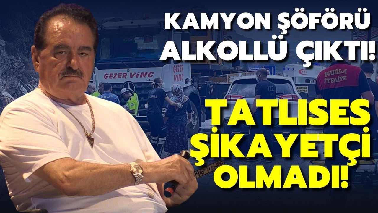 Tatlıses, şikayetçi olmadı!