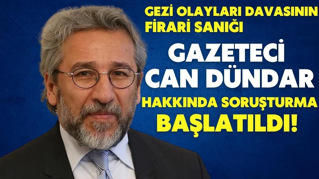 Can Dündar hakkında resen soruşturma başlatıldı!
