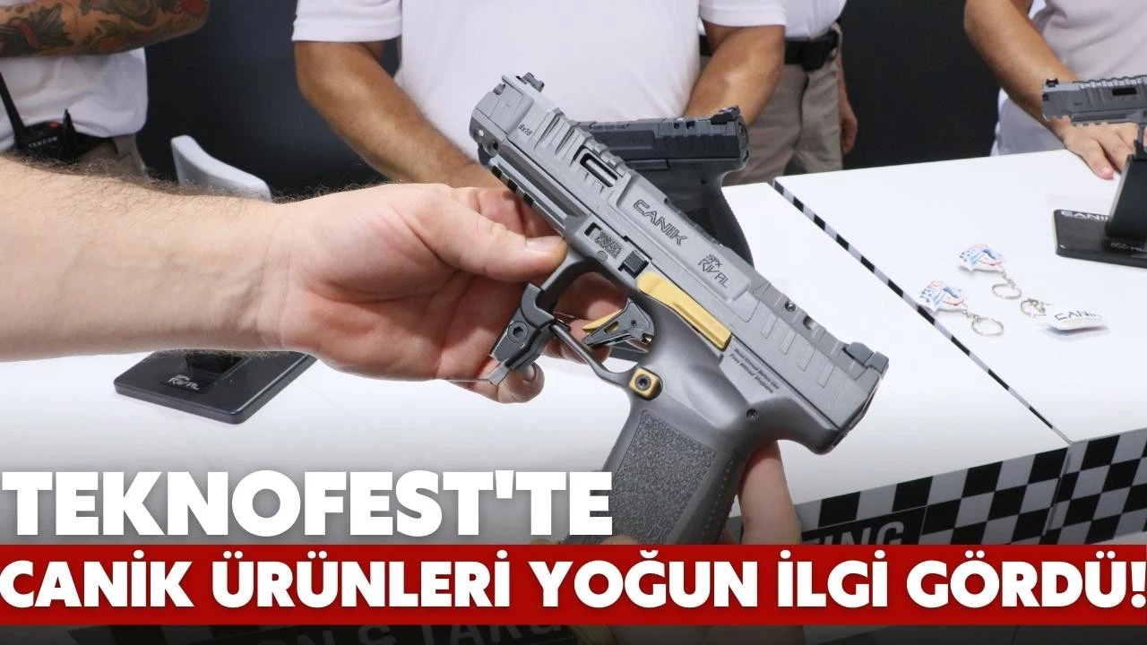 TEKNOFEST’te CANiK ürünleri yoğun ilgi gördü!