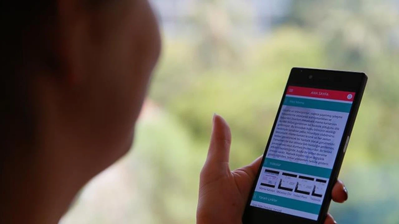 Kanser hastalarına yönelik mobil uygulama geliştirildi