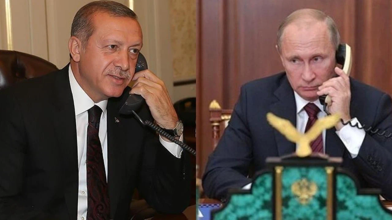 Cumhurbaşkanı Erdoğan, Putin ile telefonda görüştü!