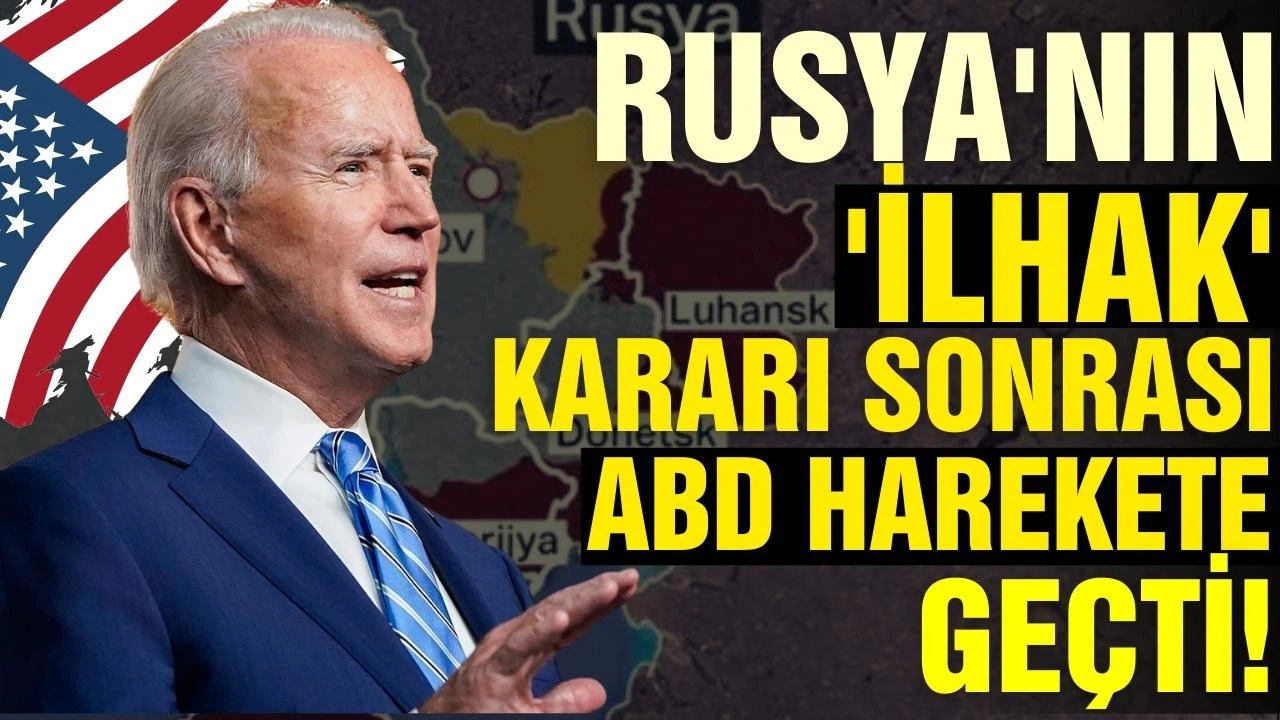Rusya'nın "İlhak" kararı sonrası ABD harekete geçti!