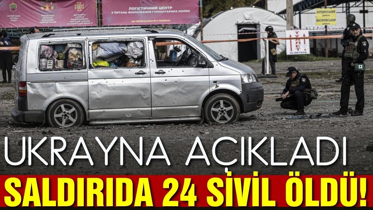 Ukrayna: Sivil konvoya düzenlenen saldırıda 24 kişi öldü!