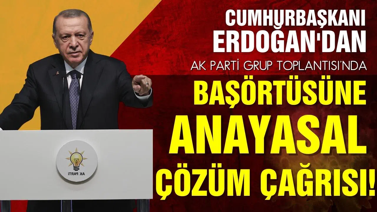 Cumhurbaşkanı Erdoğan, AK Parti Grup Toplantısı'nda konuşuyor