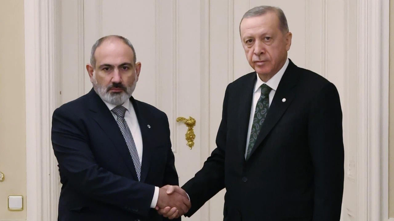 Cumhurbaşkanı Erdoğan, Ermenistan Başbakanı Paşinyan'ı kabul etti!
