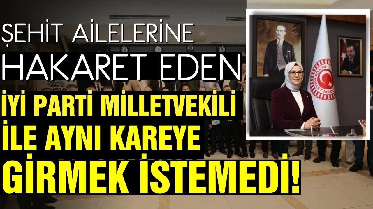 AK Partili Katırcıoğlu, şehit yakınına hakaret eden vekille aynı kareye girmeyi reddetti