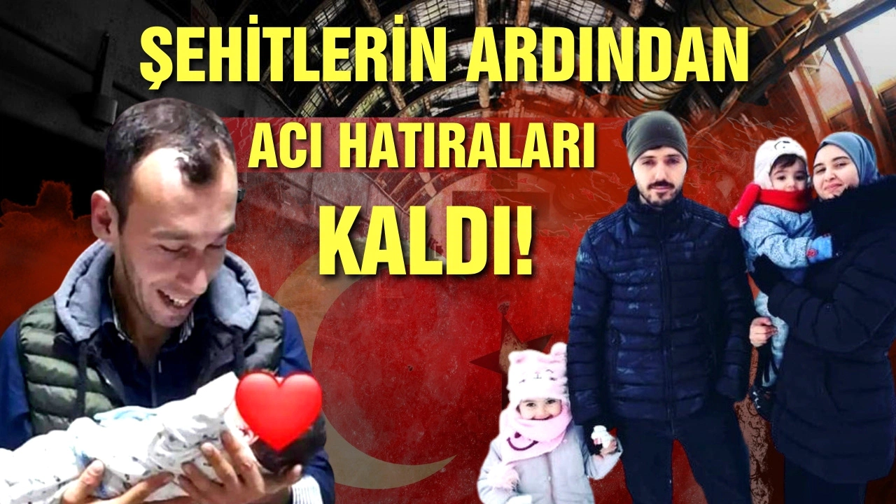 Şehitlerin ardından acı hatıraları kaldı!