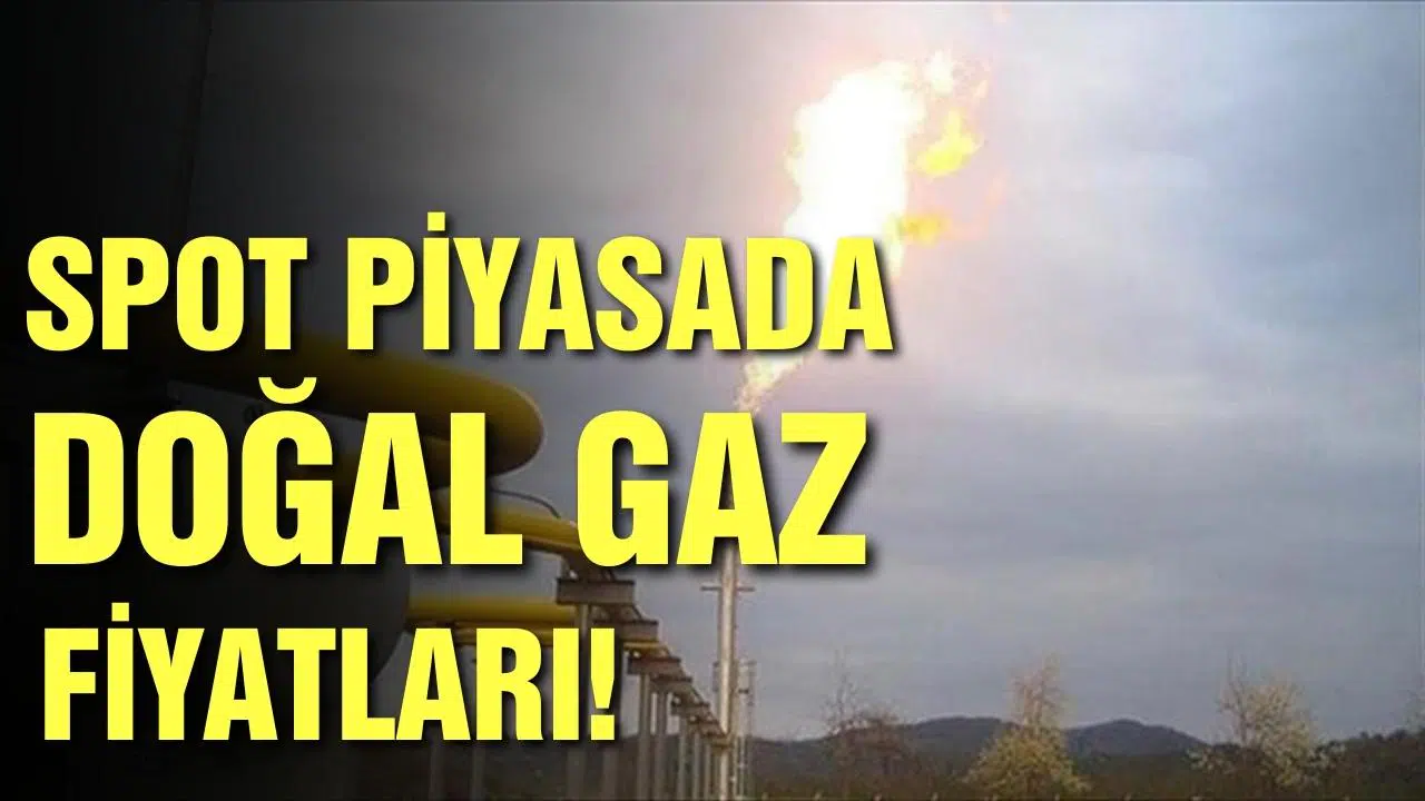 Spot piyasada doğal gaz fiyatları