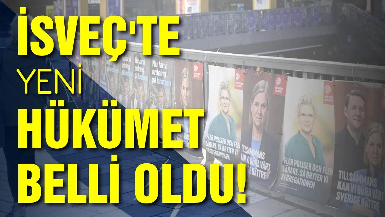 İsveç'te yeni hükümet belli oldu