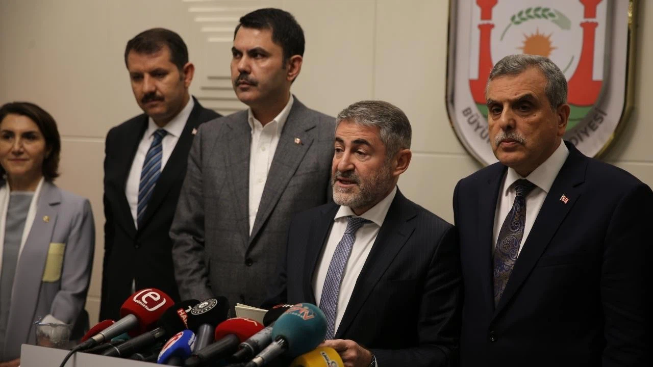 Bakan Nebati ve Bakan Kurum Şanlıurfa'da!