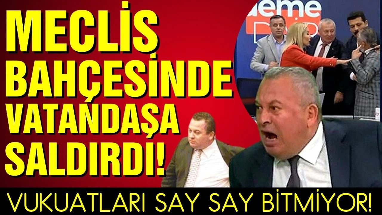 Cemal Enginyurt, Meclis'te tartıştığı vatandaşa saldırdı