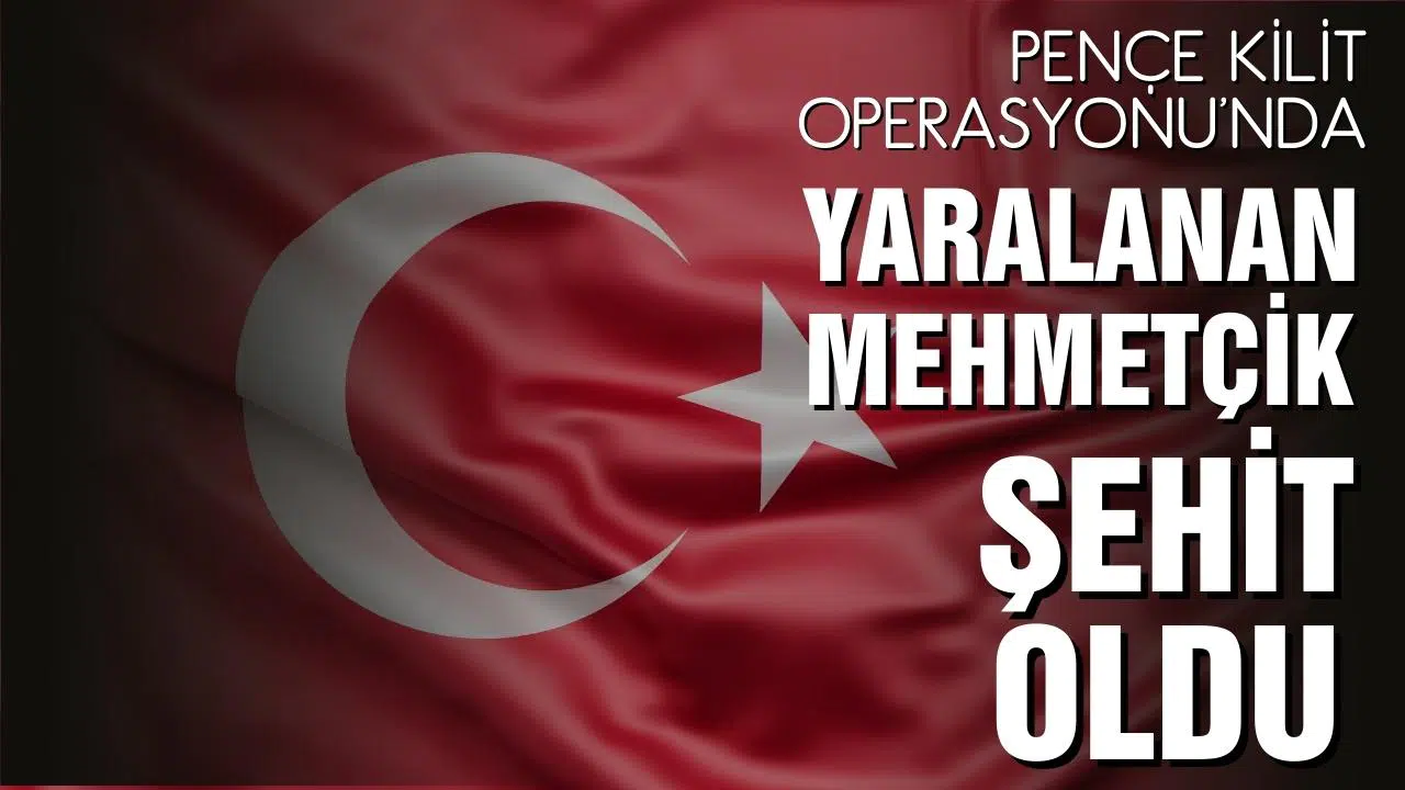 Pençe Kilit Operasyonu'nda 1 asker şehit oldu