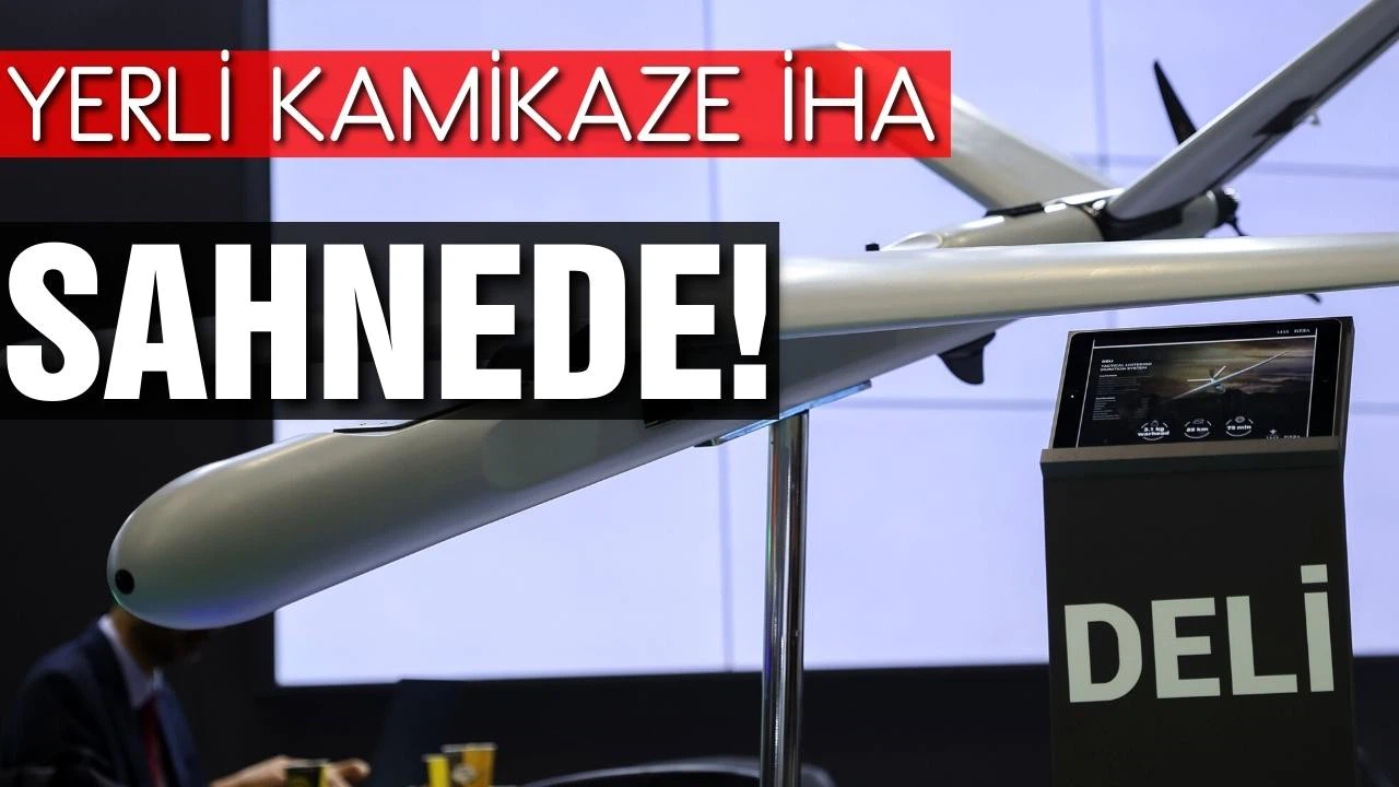 Türkiye'nin yeni kamikaze İHA'sı Deli ortaya çıktı
