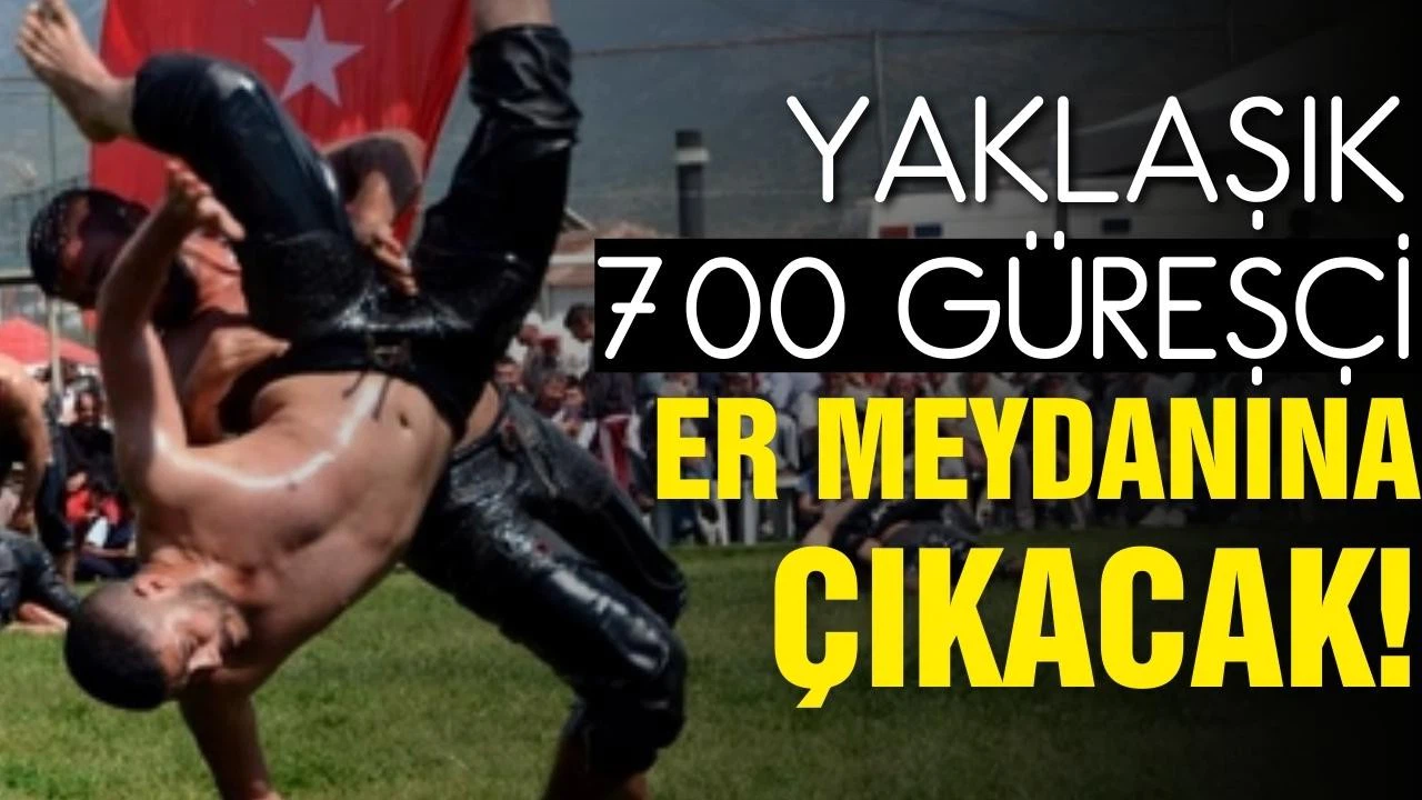 Kargı Panayırı'nda yaklaşık 700 güreşçi er meydanına çıkacak!