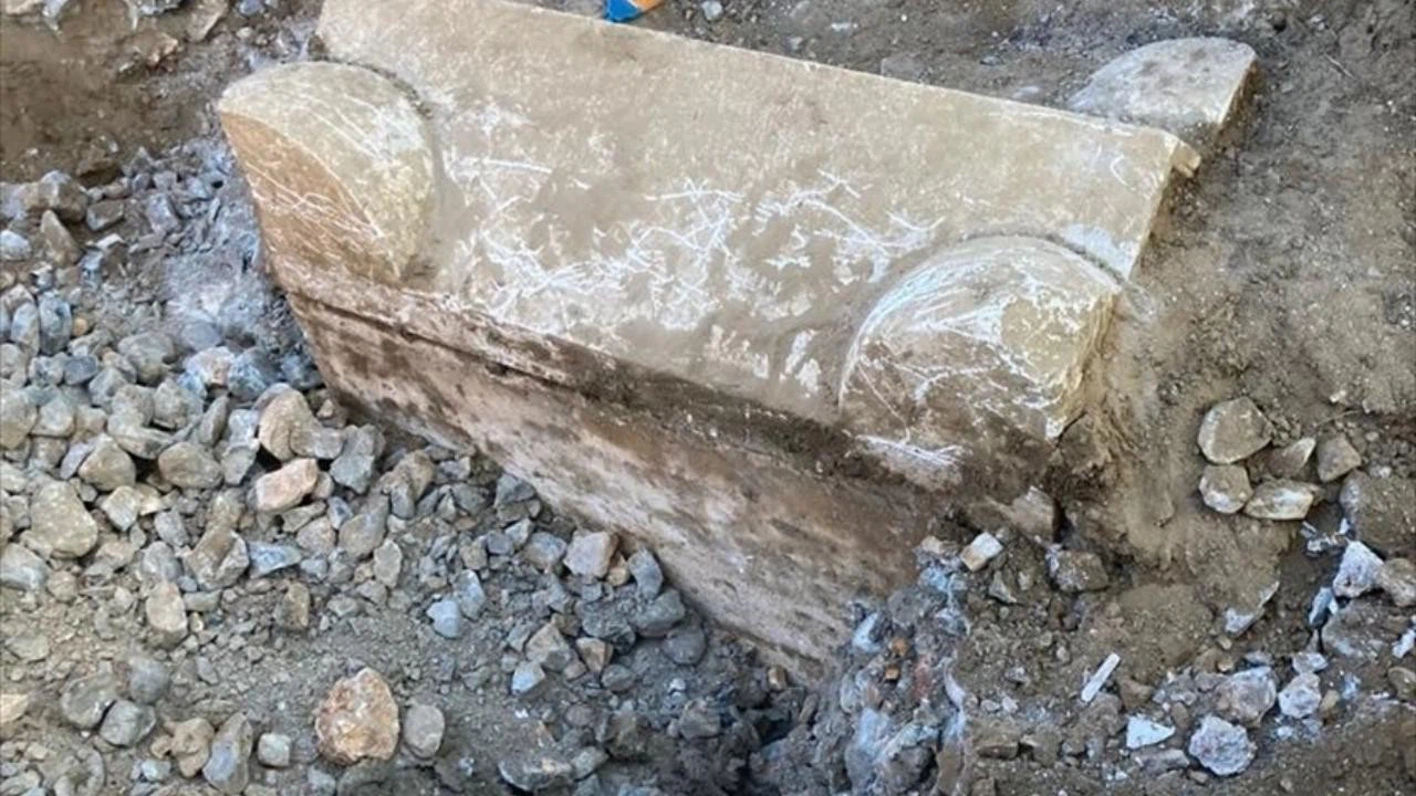 Bolu'da inşaat kazısında lahit bulundu!