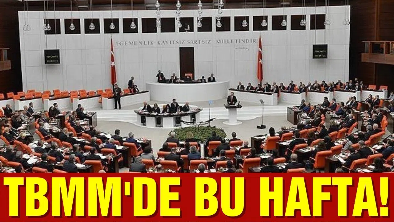 TBMM'de bu hafta