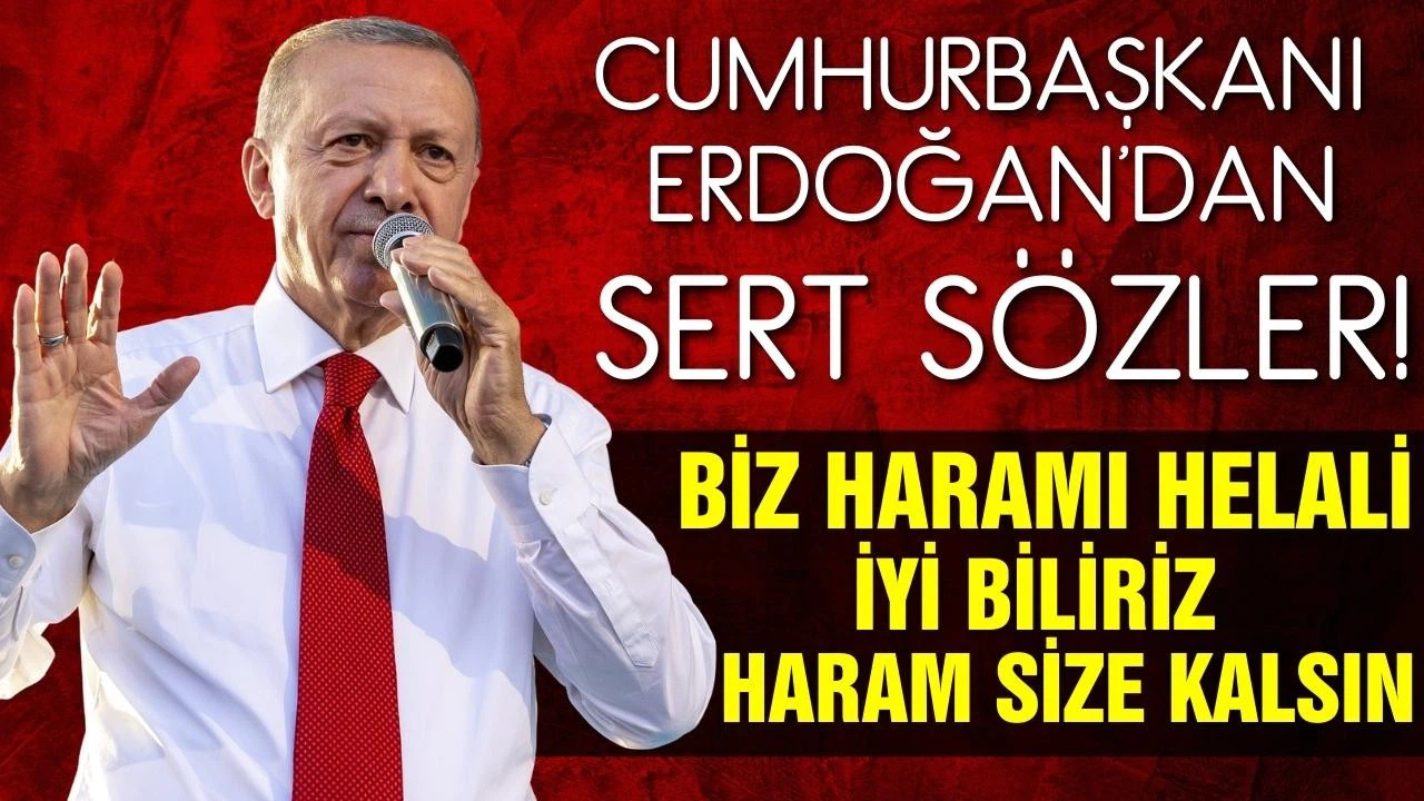 Cumhurbaşkanı Erdoğan'dan Kılıçdaroğlu'na sert tepki!