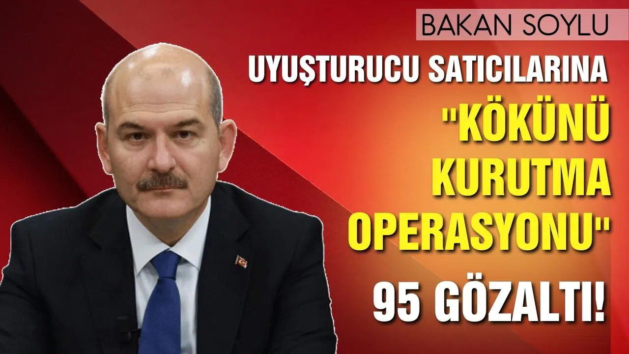 Bakan Soylu: Bursa'da ''Kökünü Kurutma Operasyonu'' yapıldı!