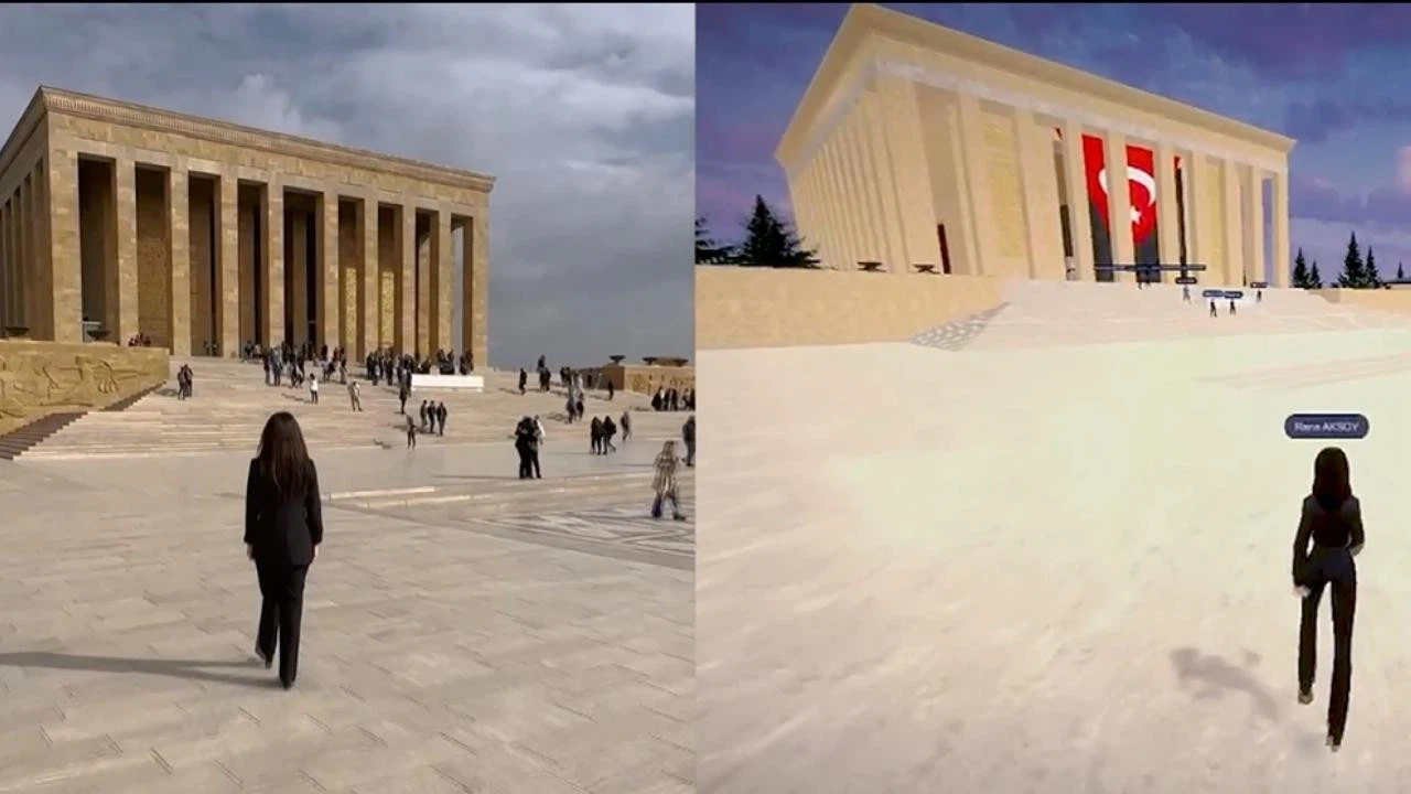 Türk mühendislerden "metaverse"de 10 Kasım anması