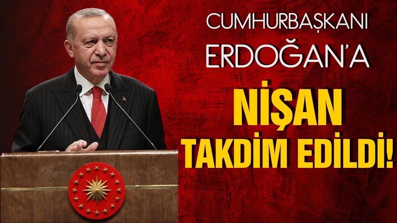 Cumhurbaşkanı Erdoğan'a Yüksek Düzey İmam Buhari Nişanı takdim edildi!