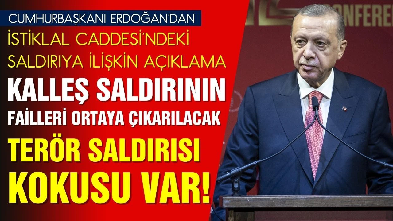 Cumhurbaşkanı Erdoğan: Terör kokusu var!